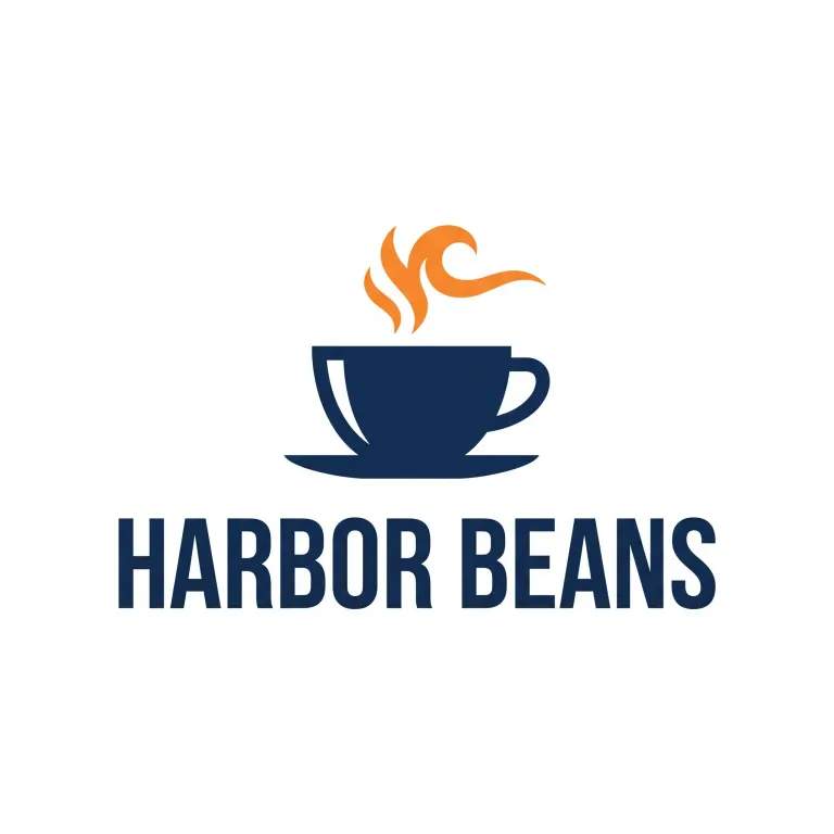 Nano Banana Pro's image for “A coffee shop logo with its name”