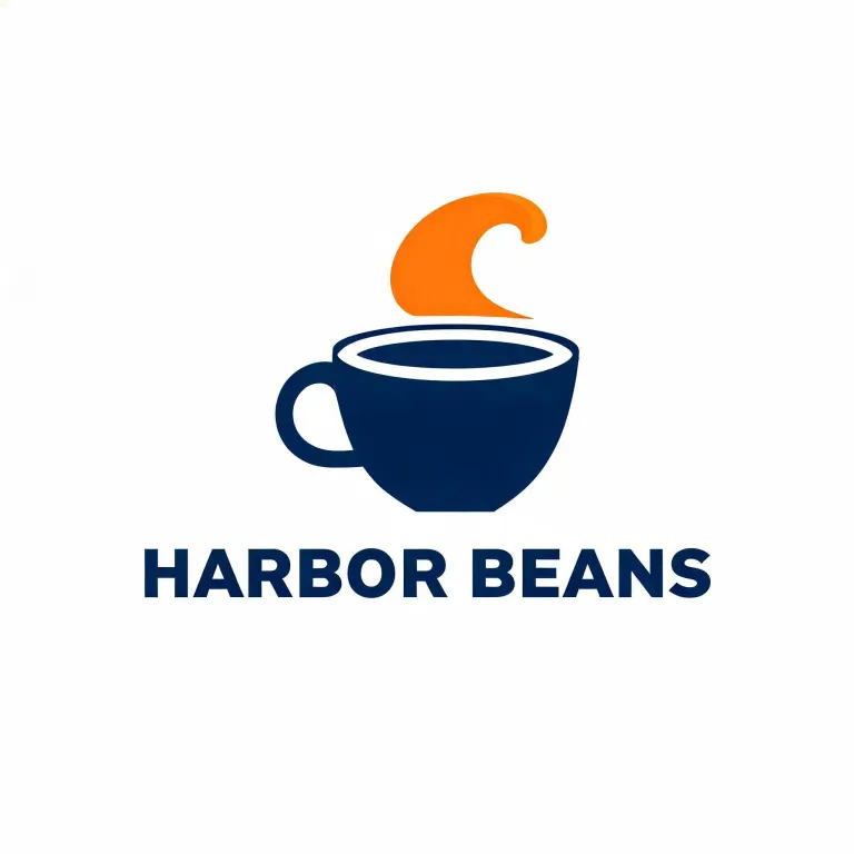 Seedream 5.0 Lite's image for “A coffee shop logo with its name”