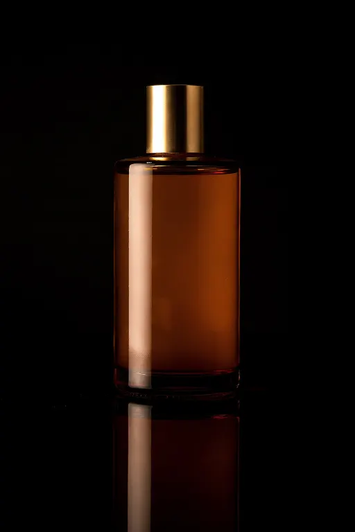 FLUX.2 Pro's image for “A perfume bottle and its reflection”