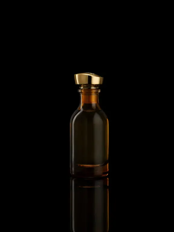 Ideogram 3.0's image for “A perfume bottle and its reflection”