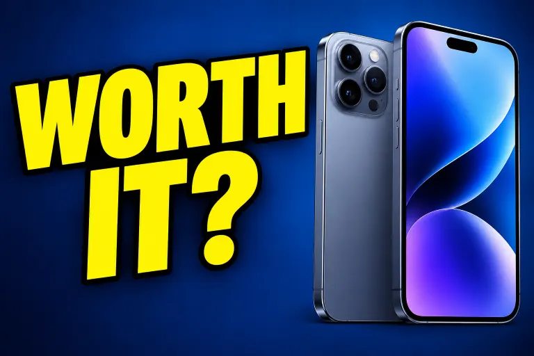 GPT Image 2.5 Flare's image for “A phone review thumbnail with a question”