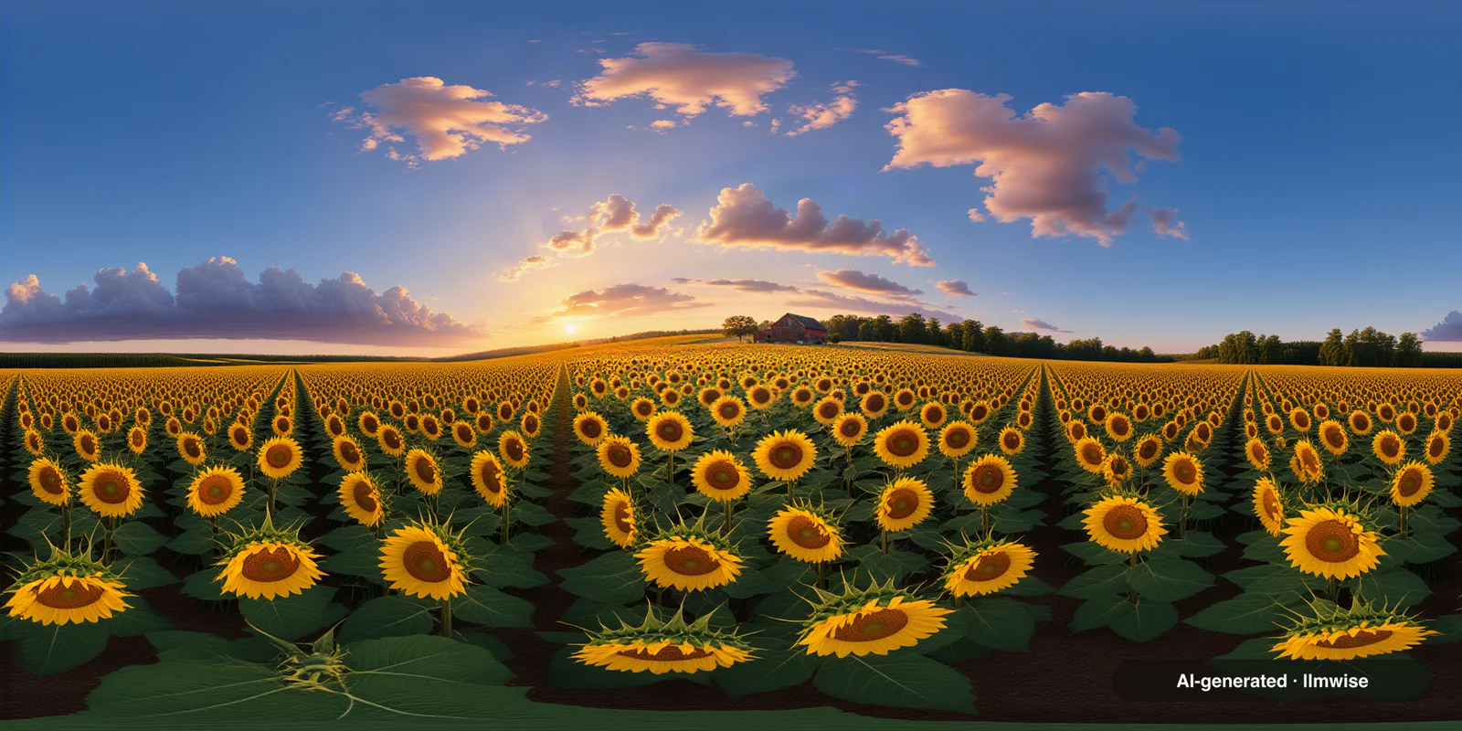 A HunyuanWorld 1.0 sample 3D world: a 360° panorama, shown flat
